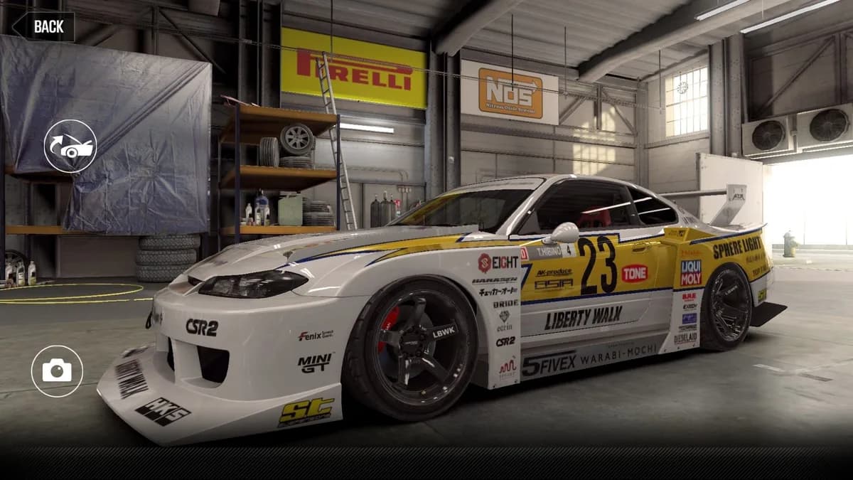 CSR2 Nissan LB Super Silhouette Silvia S15 Car