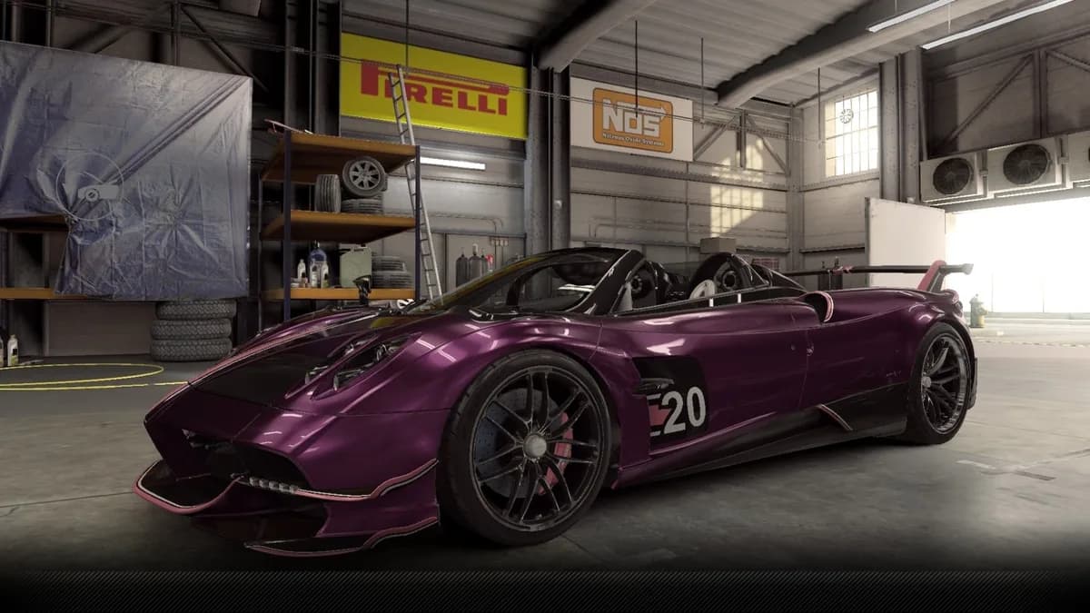 CSR2 Pagani Huayra BC Roadster LS Car