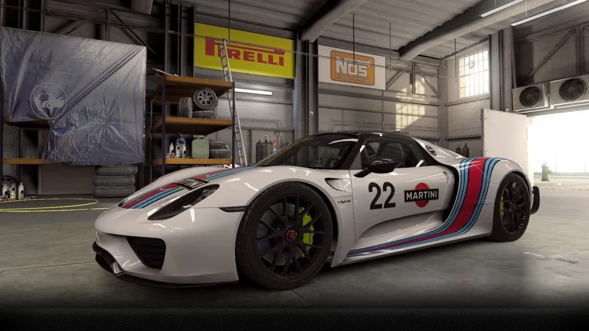 CSR2 Porsche 918 Spyder Martini Car