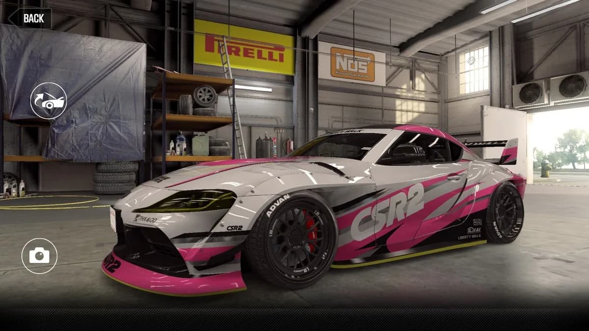 CSR2 Toyota LBGR Supra Car