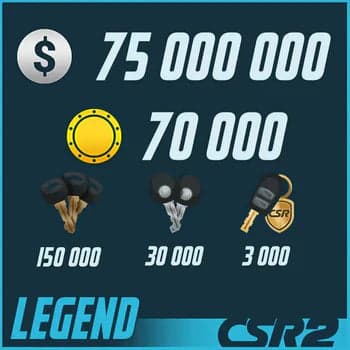 CSR2 LEGEND - Top Up Package