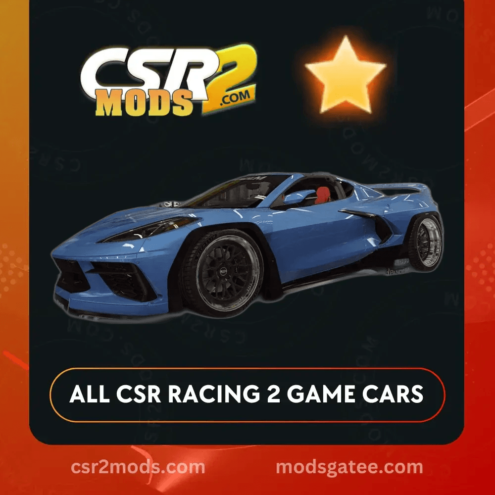 CSR2 Chevrolet Rocket Bunny Corvette Stingray Gold Stars CSR2 Car