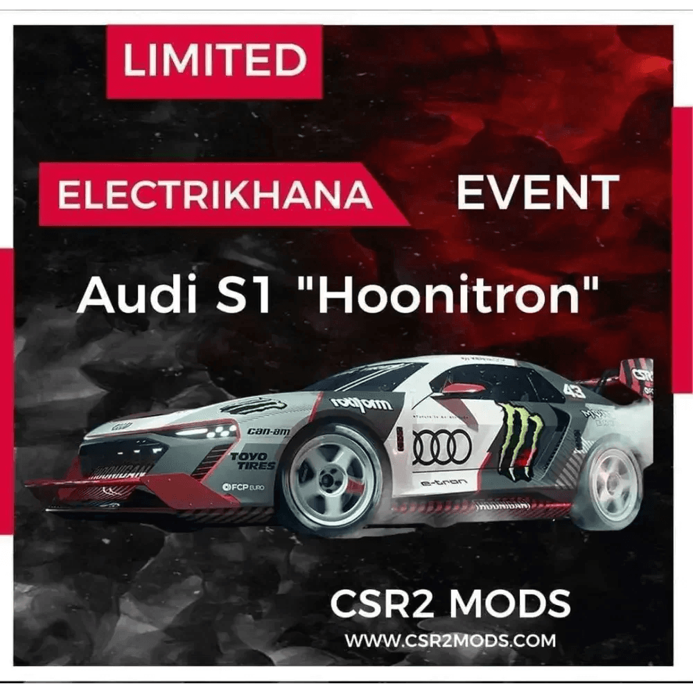 CSR2 Audi S1 ’Hoonitron’ - Electrikhana Event