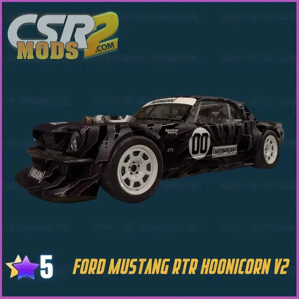 CSR2 Ford Mustang RTR Hoonicorn V2 Car