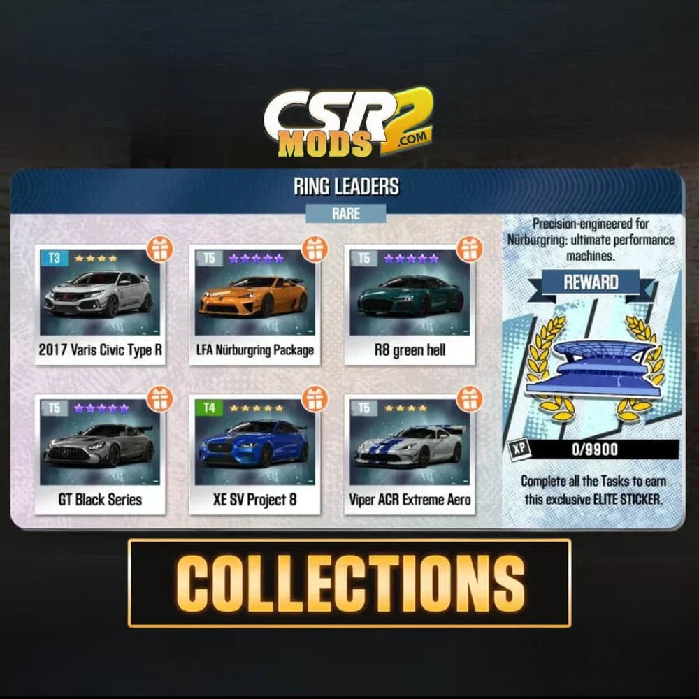 CSR2 Ring Leaders CSR2 Collection