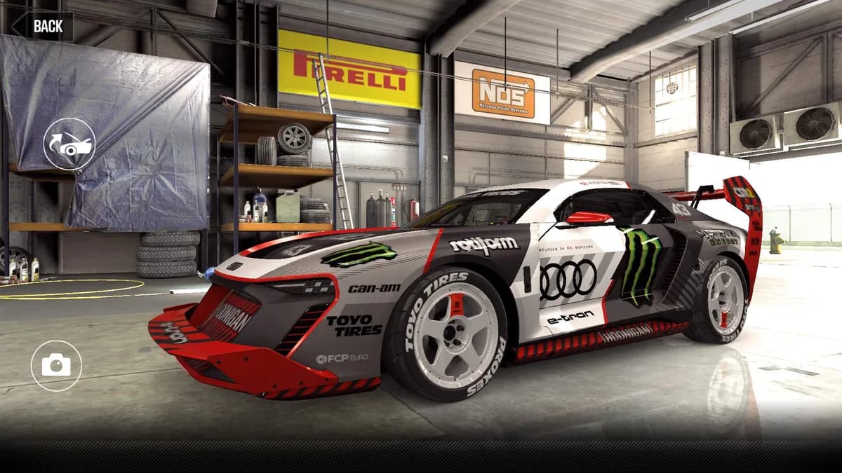 Audi S1E Tron Quattro Hoonitron