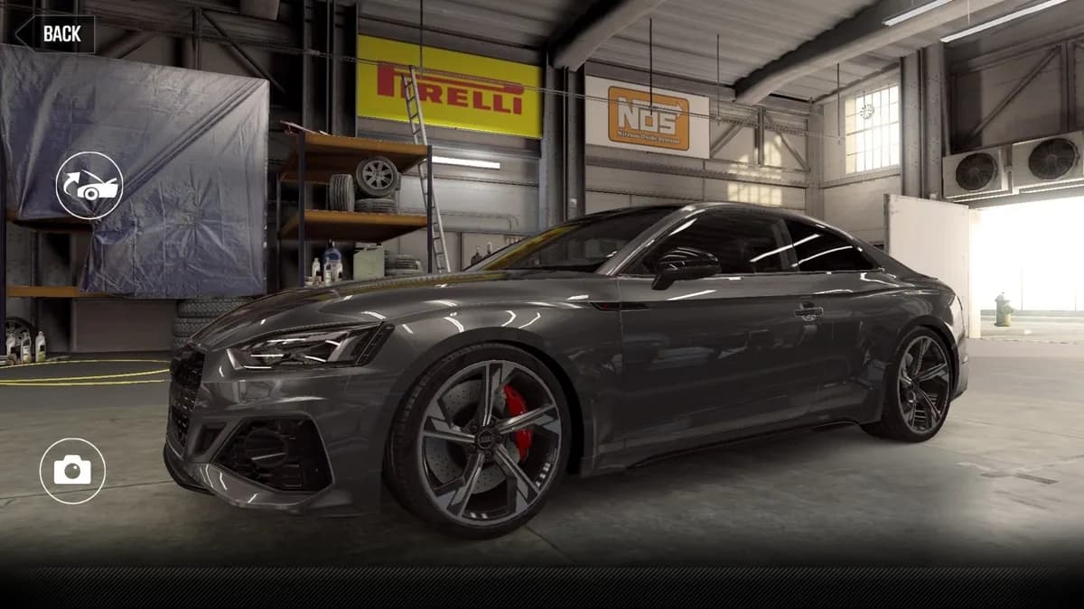 Audi RS5 Coupe (2020) — Maxed CSR2 Car Daytona Gray