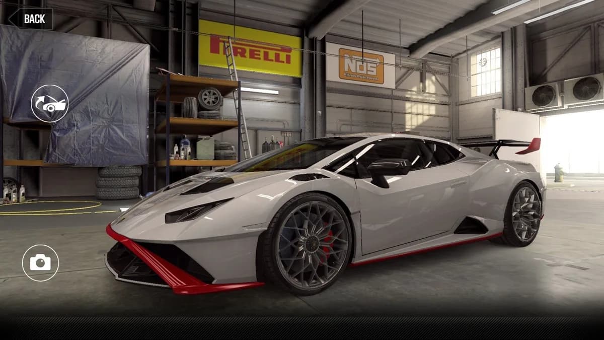 Lamborghini Huracan STO (2021) — Maxed CSR2 Car Lamborghini Huracan STO 2021 (BiancoMonocerus) 1