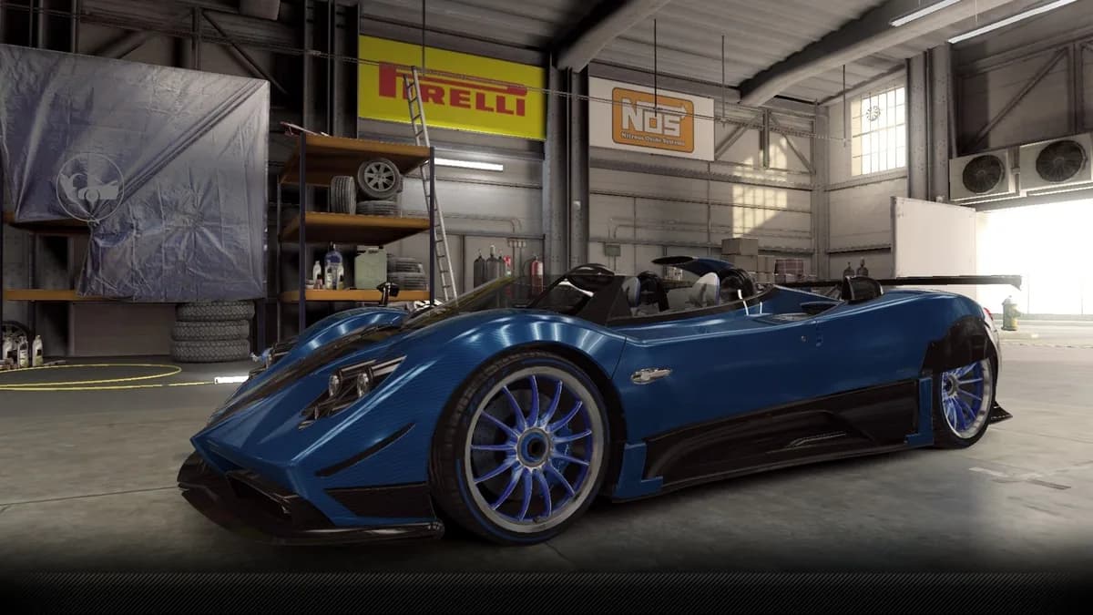 Pagani Zonda Barchetta (2018) — Maxed CSR2 Car BluTricolore