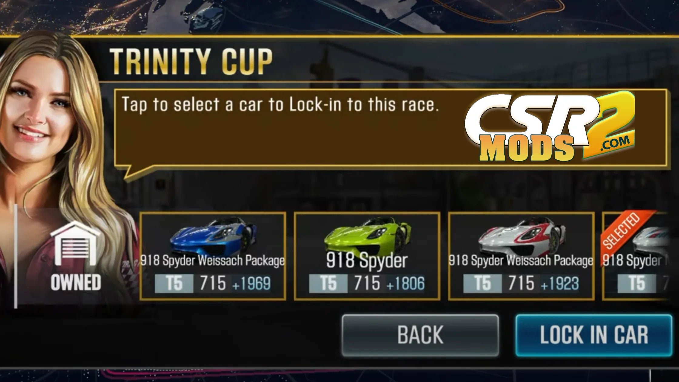 CSR2MODS Presents: The Exciting Trinity Cup Event!