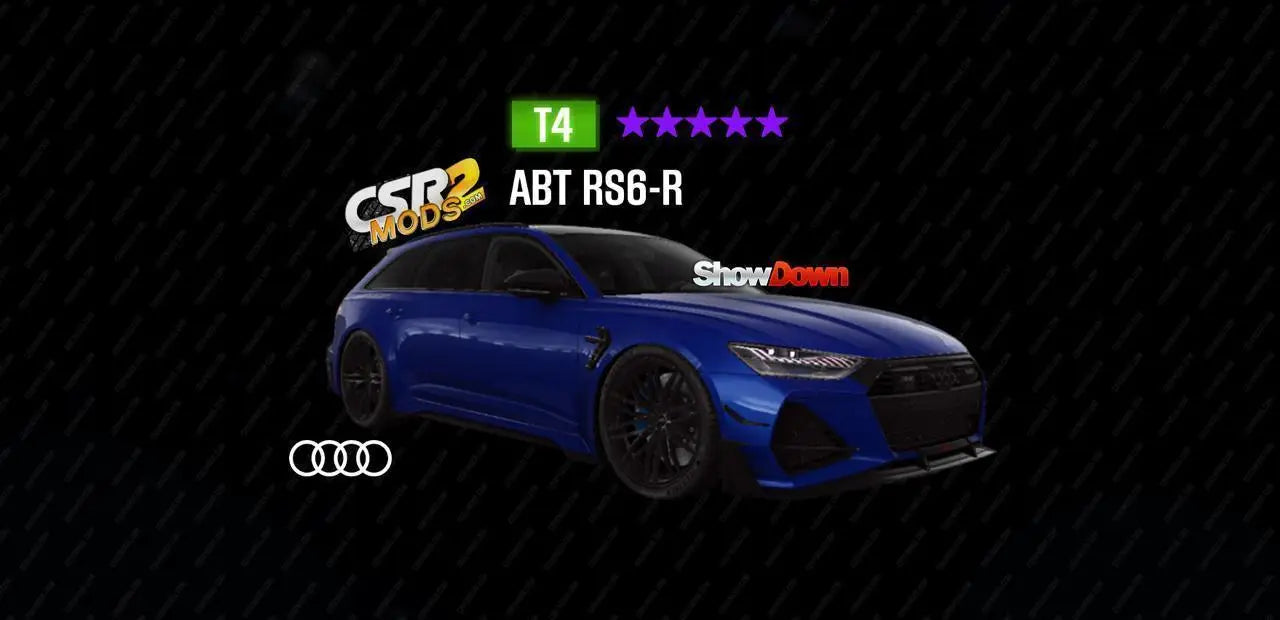 AUDI ABT RS6-R (5 PURPLE STARS)