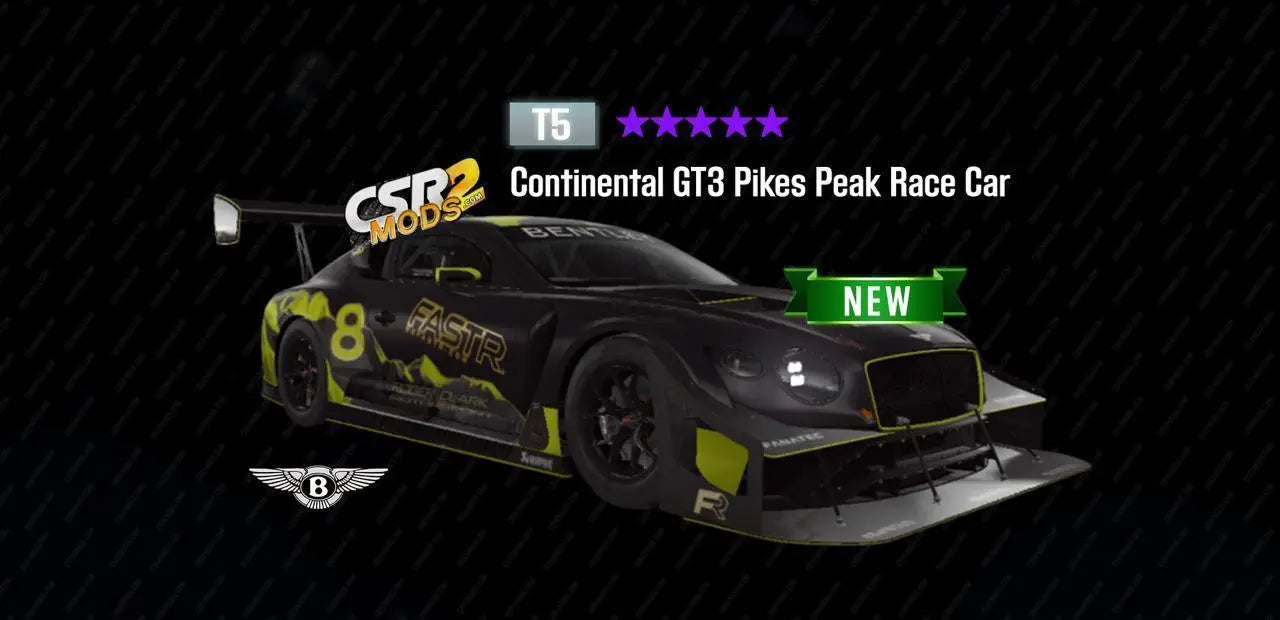 Continental GT3 Pikes Peak Race Car