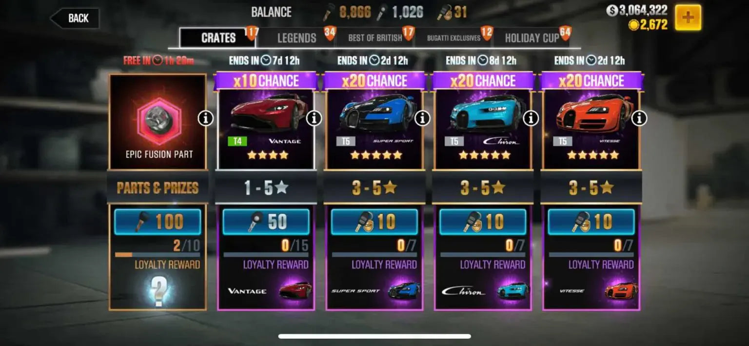 KEYS IN CSR2, THAT’S HOW EASY YOU GET THEM