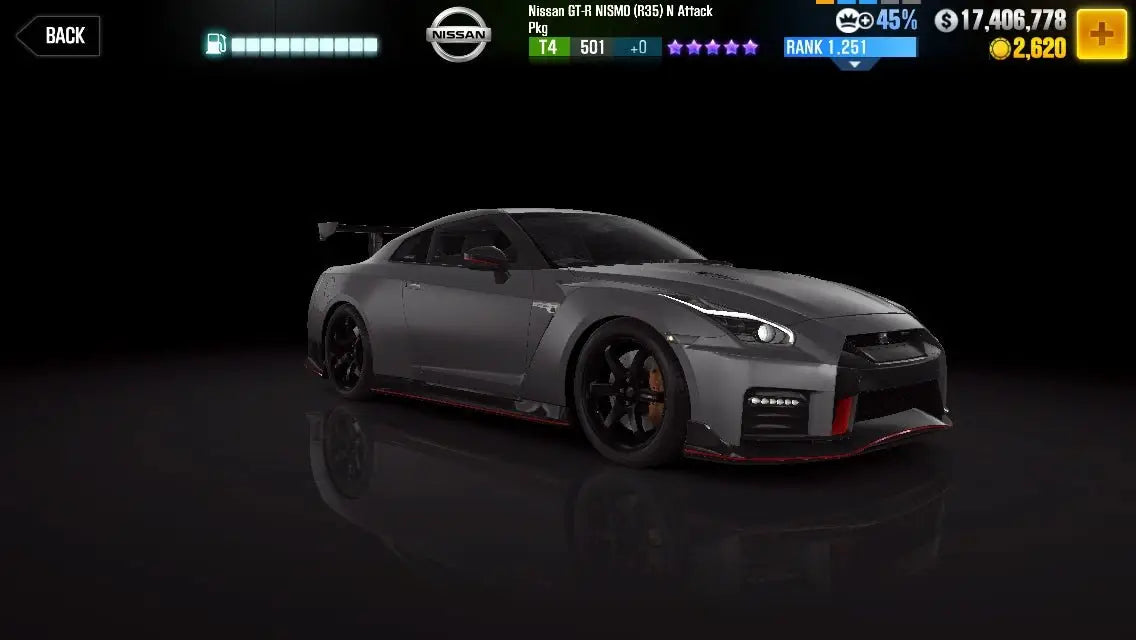 NISSAN GT-R NISMO (R35) N ATTACK PKG SEASON 165 PRESTIGE