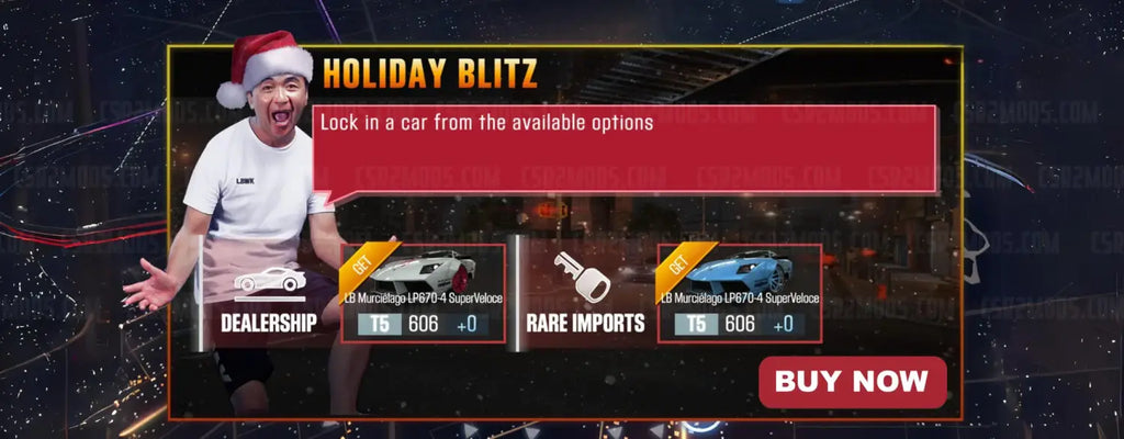 UNVEILING THE CSR RACING 2 CHRISTMAS EVENT 2023: CSR2MODS