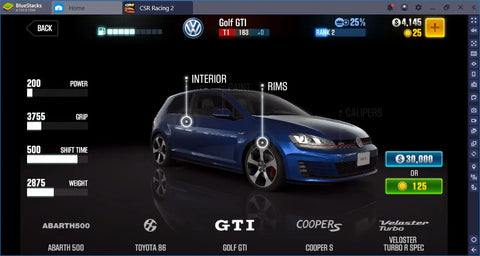 DIE BESTEN AUTOS IN JEDER STUFE: FAHRE WIE EIN PROFI CSR RACING 2