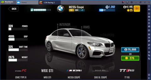 DIE BESTEN AUTOS IN JEDER STUFE: FAHRE WIE EIN PROFI CSR RACING 2