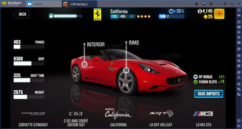 DIE BESTEN AUTOS IN JEDER STUFE: FAHRE WIE EIN PROFI CSR RACING 2