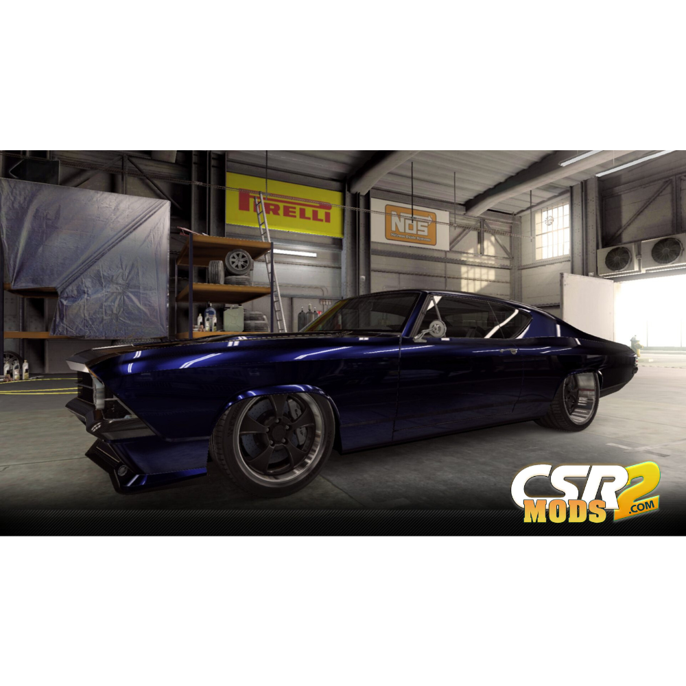 CSR2 HS Customs Chevelle 'CHIZZLD' Purple Star’s