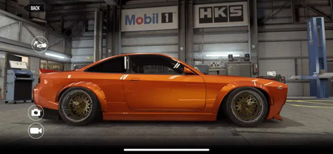 Nissan Rocket Bunny Boss Aero 240SX S14 CSR2 Beste Abstimmung