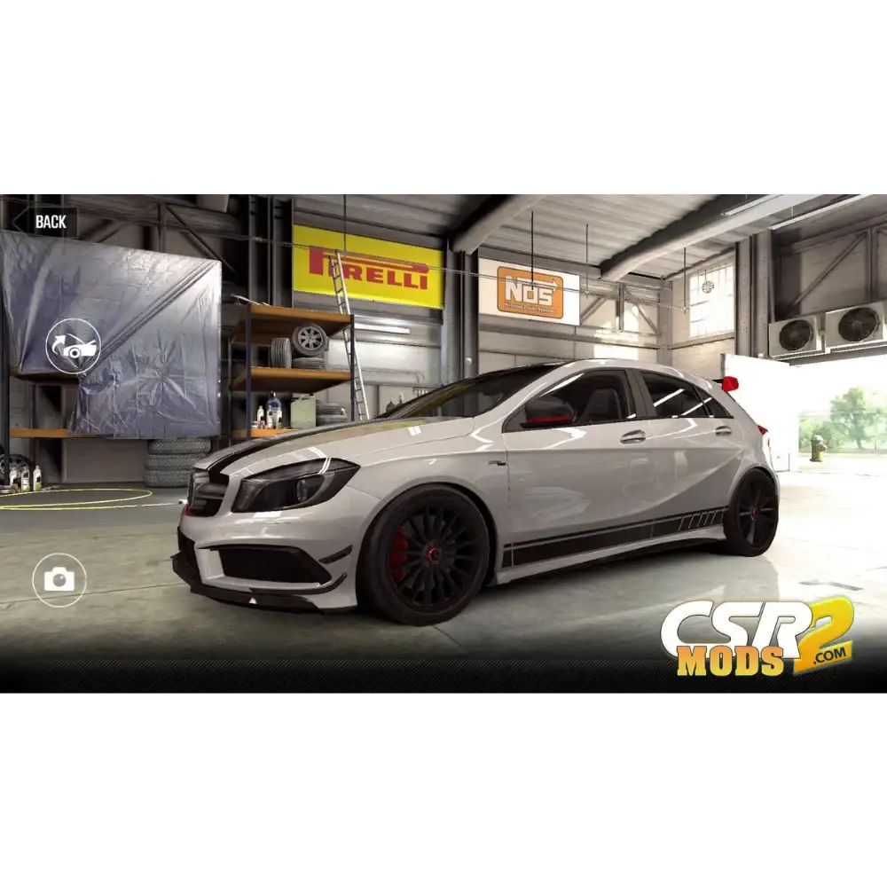 CSR2 A 45 AMG GOLD STAR’S - CSR RACING 2 MODS