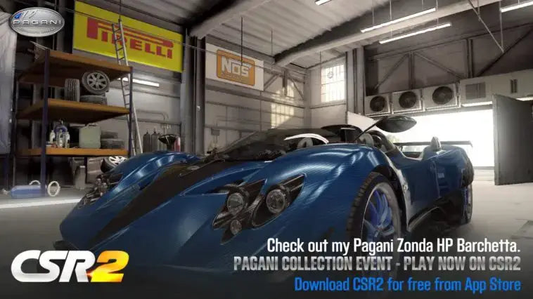 CSR2 PAGANI ZONDA HP BARCHETTA