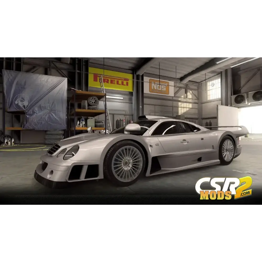 CSR2 CLK-GTR PURPLE STAR’S - CSR RACING 2 MODS