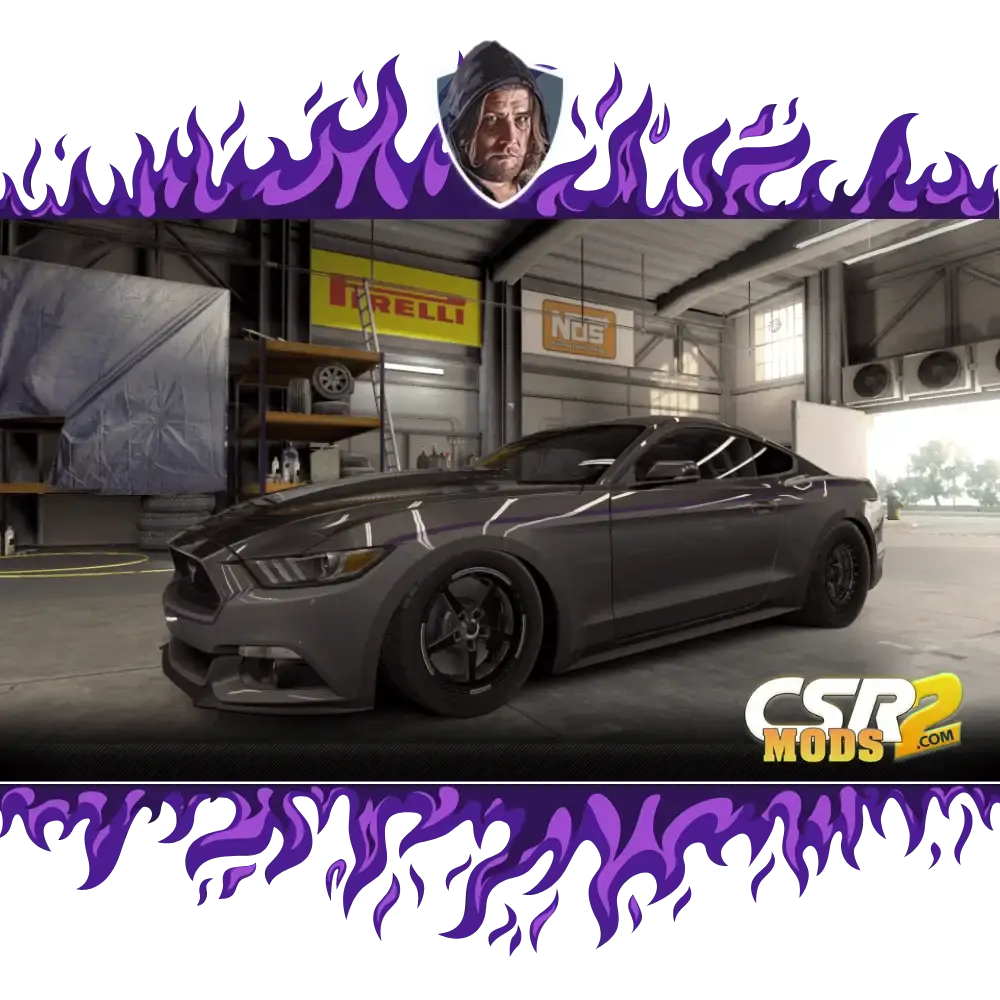 CSR2 Altay’s Mustang GT Premium Purple Star’s - CSR