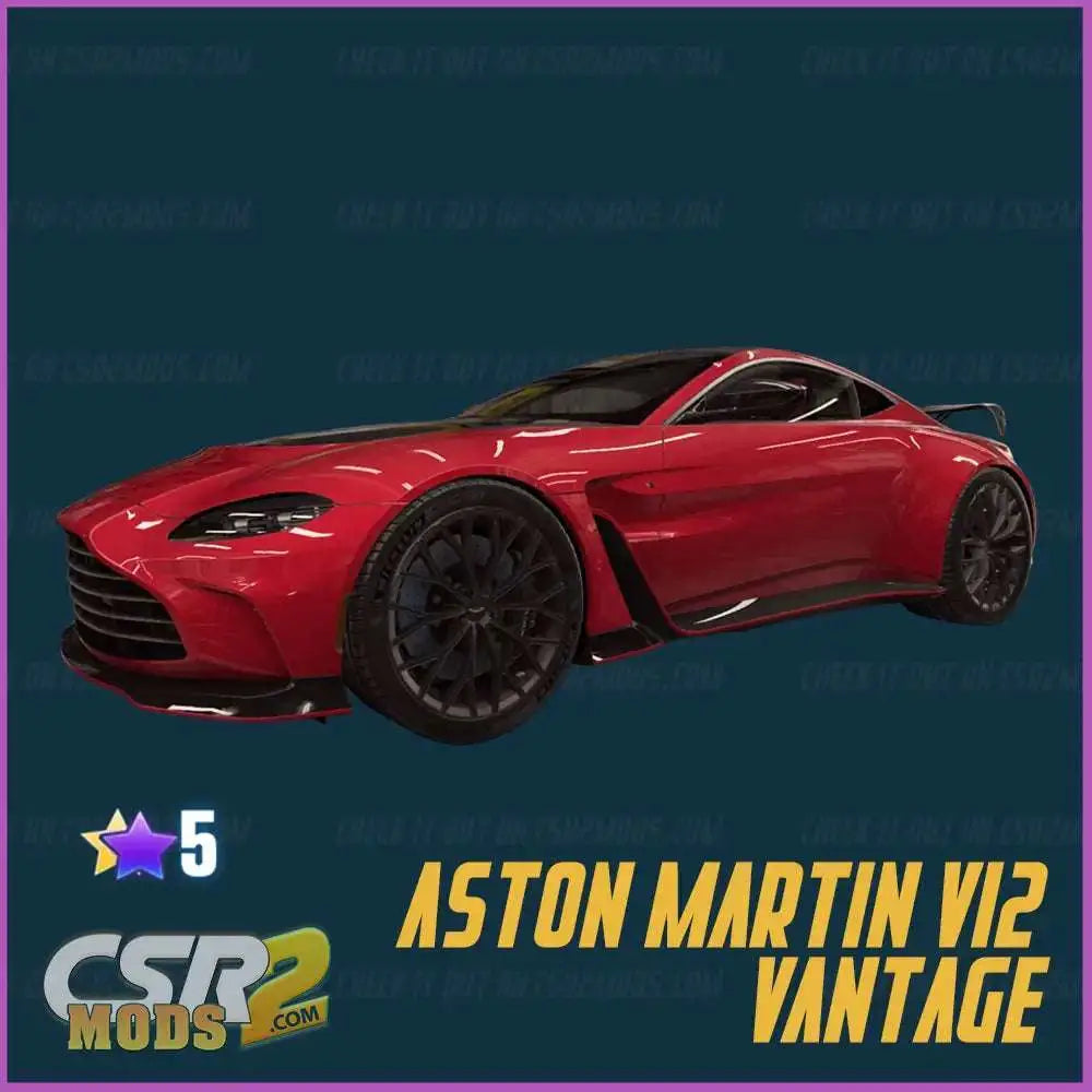 CSR2 Aston Martin V12 Vantage CSR2 CARS CSR2 MODS SHOP