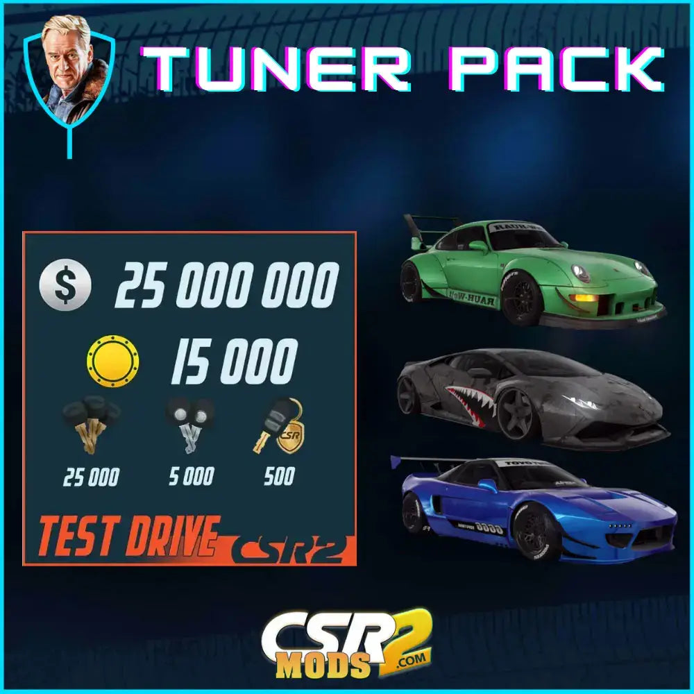 CSR2 Best of Tuner Pack Offer - CSR RACING 2 MODS