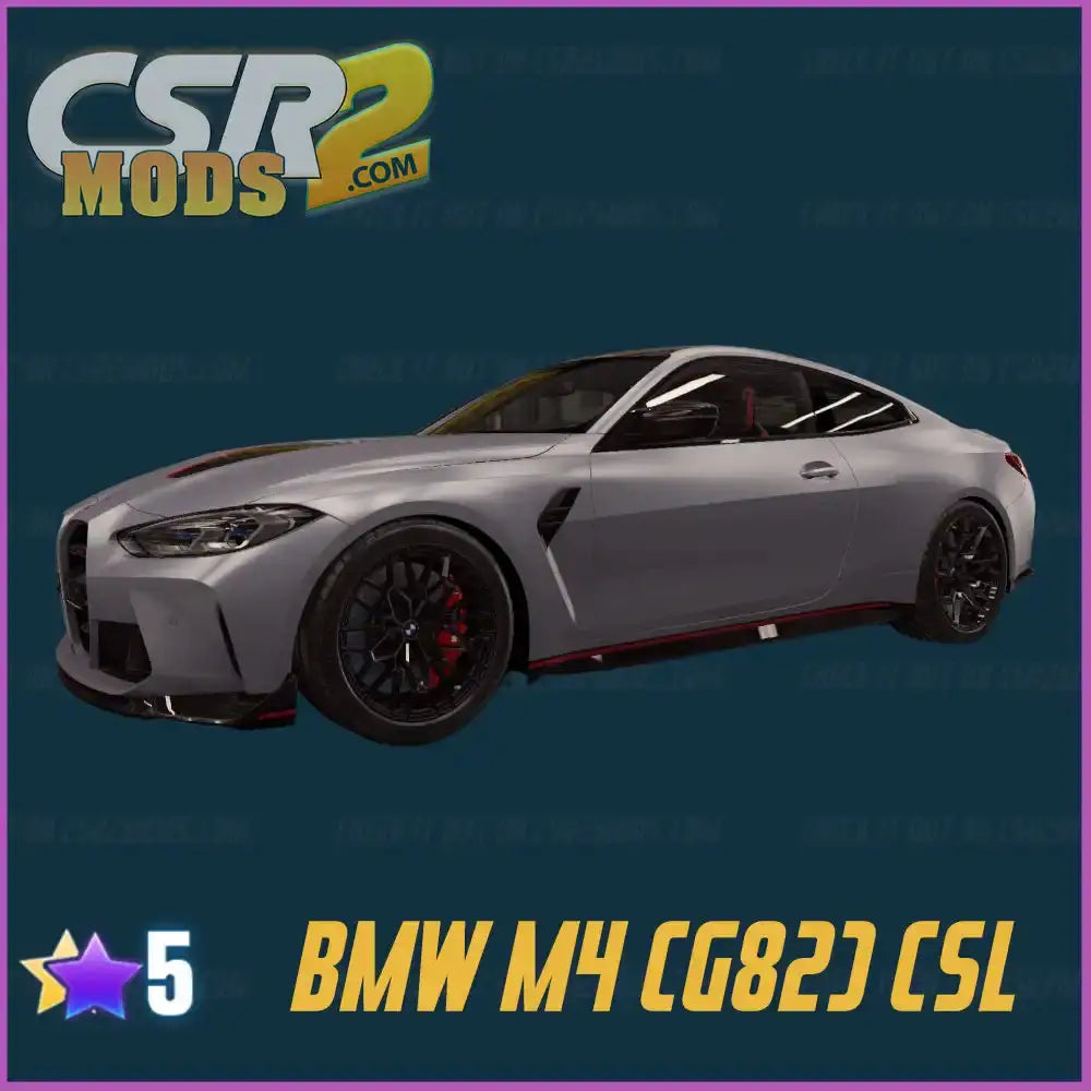 CSR2 BMW M4 (G82) CSL | CSR RACING 2 MODS $10 | CSR Racing 2 Cars | CSR2  MODS STORE 🏆