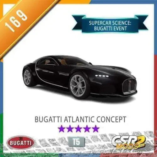 CSR2 Bugatti Atlantic CSR2 CARS CSR2 MODS SHOP