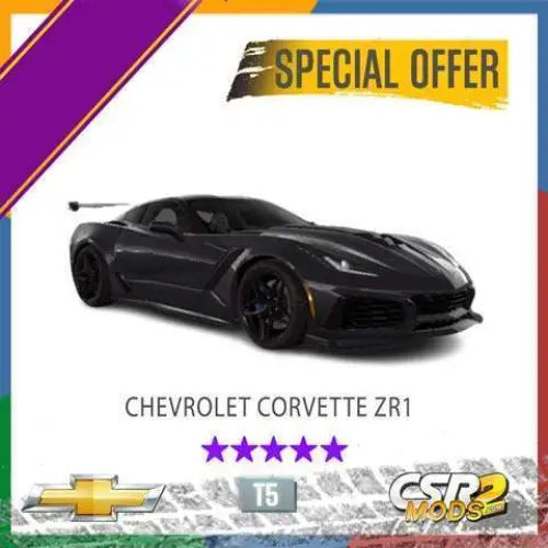 CSR2 Chevrolet Corvette ZR1 CSR2 CARS CSR2 MODS SHOP