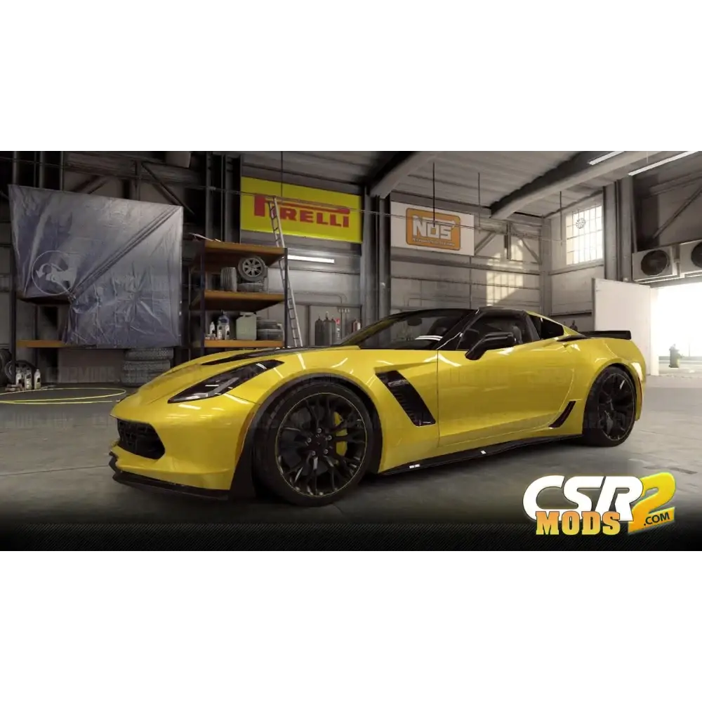 CSR2 Corvette C7.R Purple Star’s - CSR RACING 2 MODS