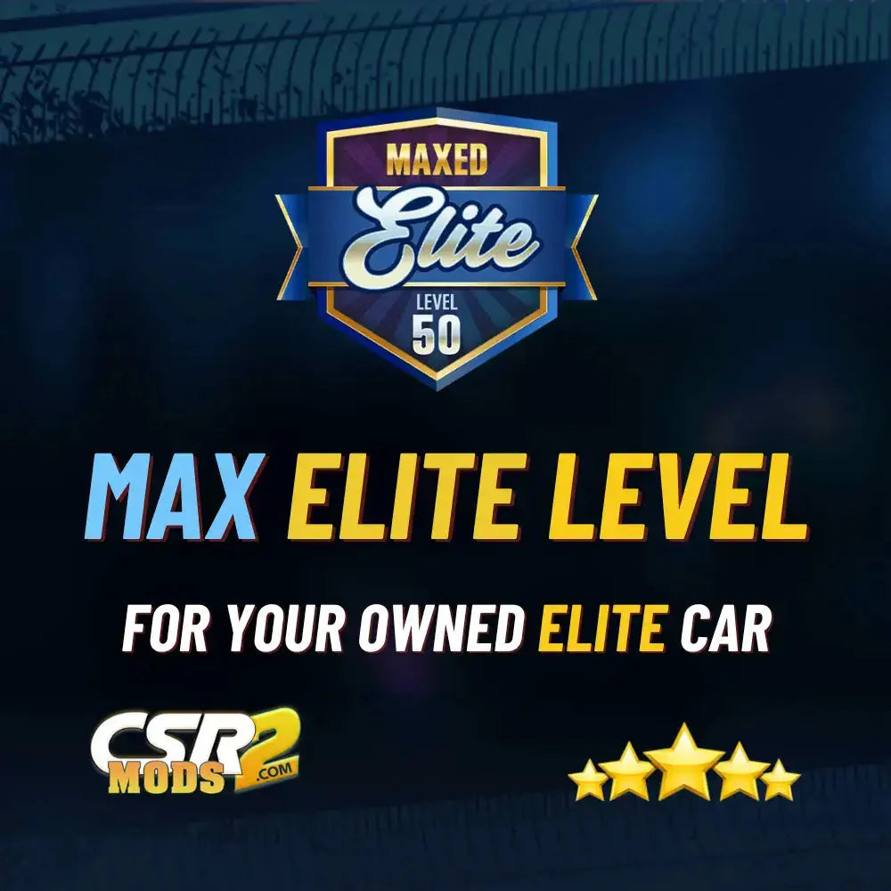 Elite Max CSR2 Car - CSR RACING 2 MODS