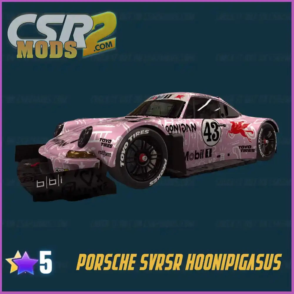 CSR2 Porsche SVRSR Hoonipigasus - CSR2 Game Top Ups