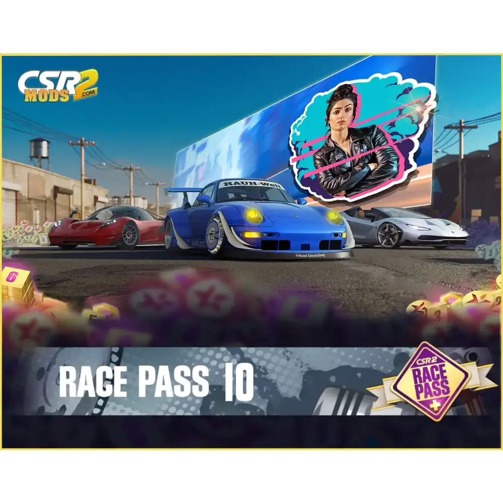 CSR2 Race Pass Season 10 Premium - CSR RACING 2 MODS