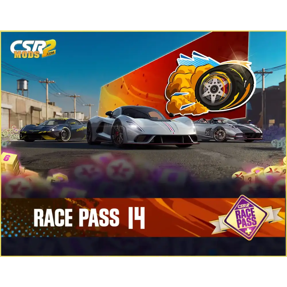 CSR2 Race Pass Season 14 Premium - CSR RACING 2 MODS