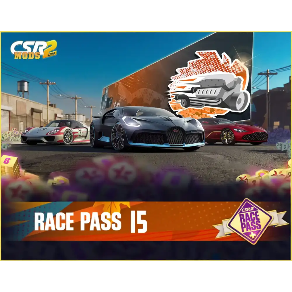 CSR2 Race Pass Season 15 Premium - CSR RACING 2 MODS