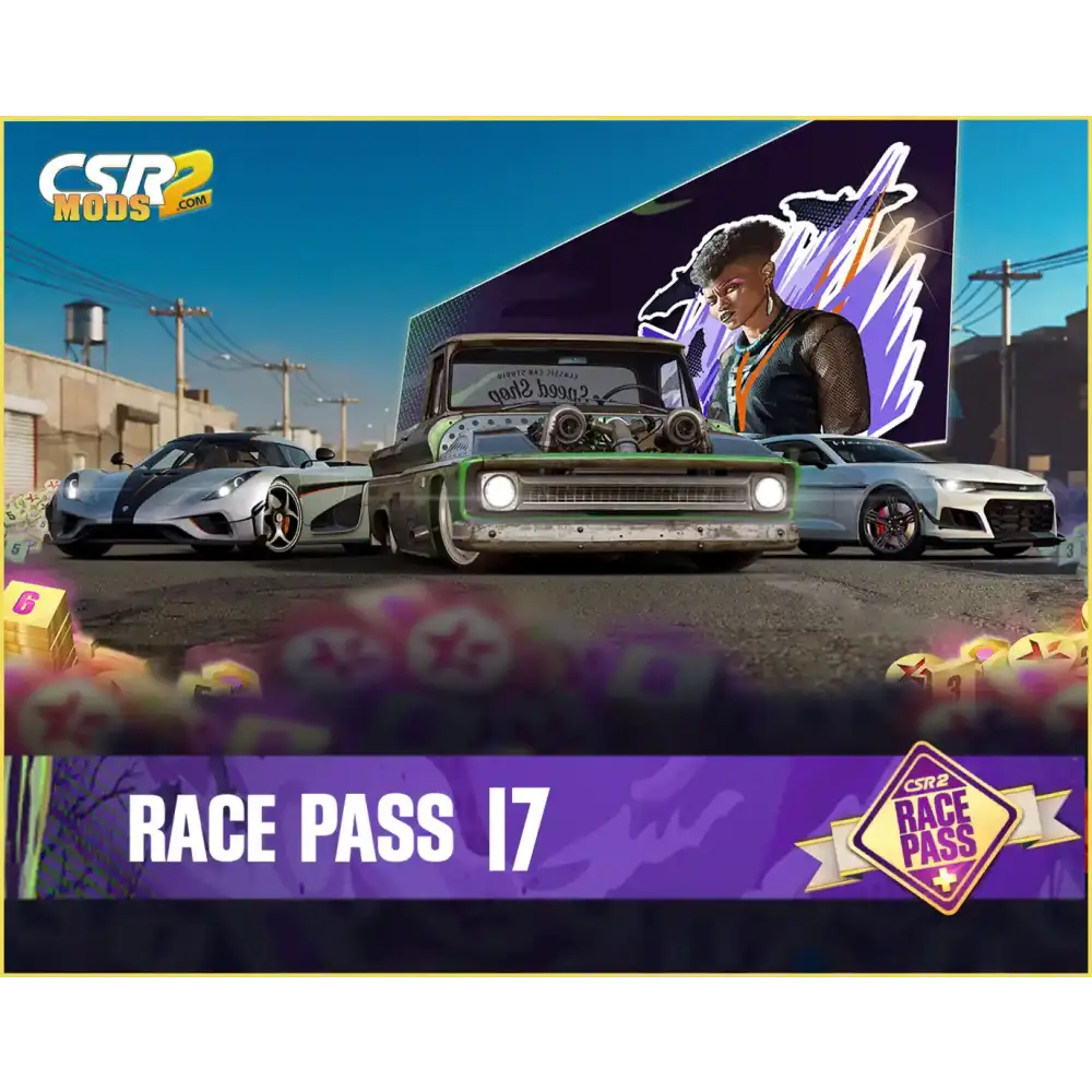 CSR2 Race Pass Season 17 Premium - CSR RACING 2 MODS