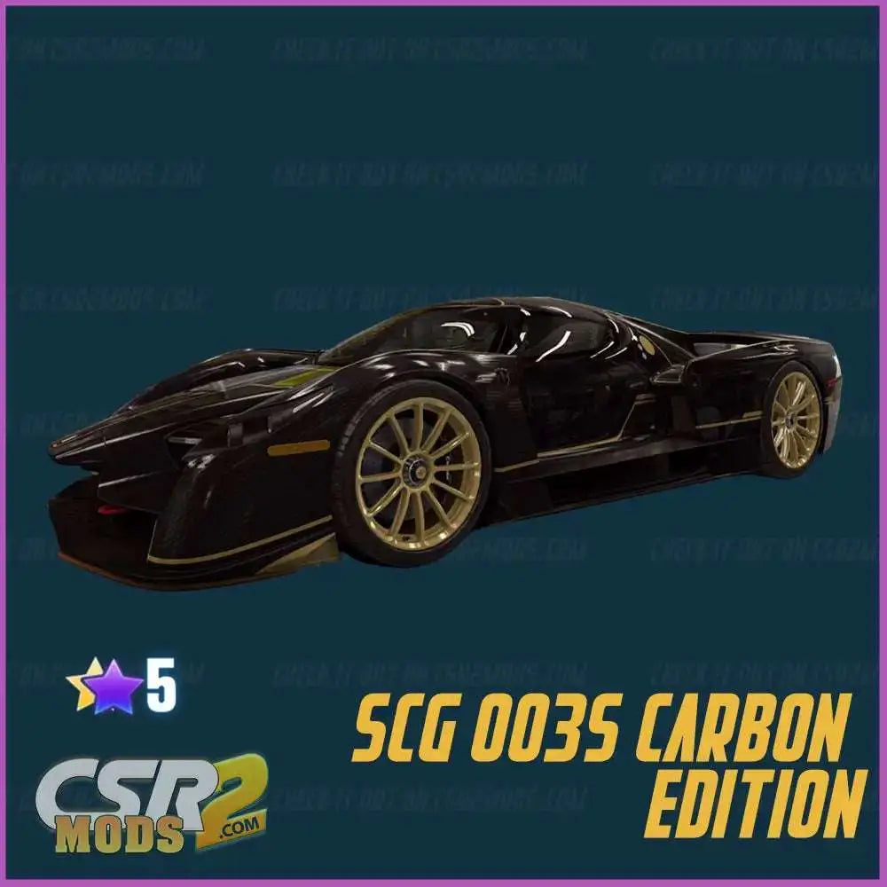 CSR2 SCG 003S Carbon Edition CSR2 CARS CSR2 MODS SHOP