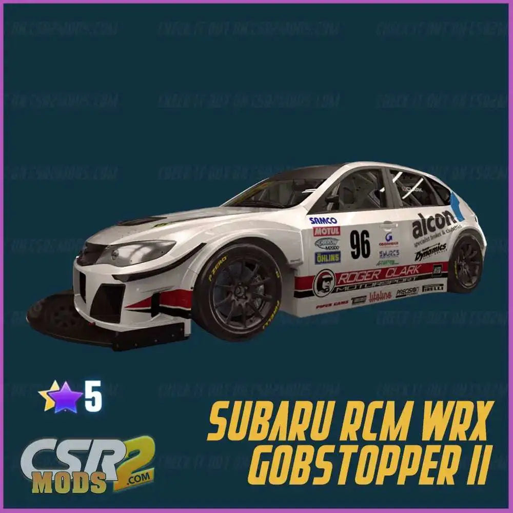 CSR2 Subaru RCM WRX Gobstopper II CSR2 CARS CSR2 MODS SHOP