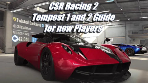 TEMPST 1 2 و 3: دليل للاعبين الجدد في CSR RACING