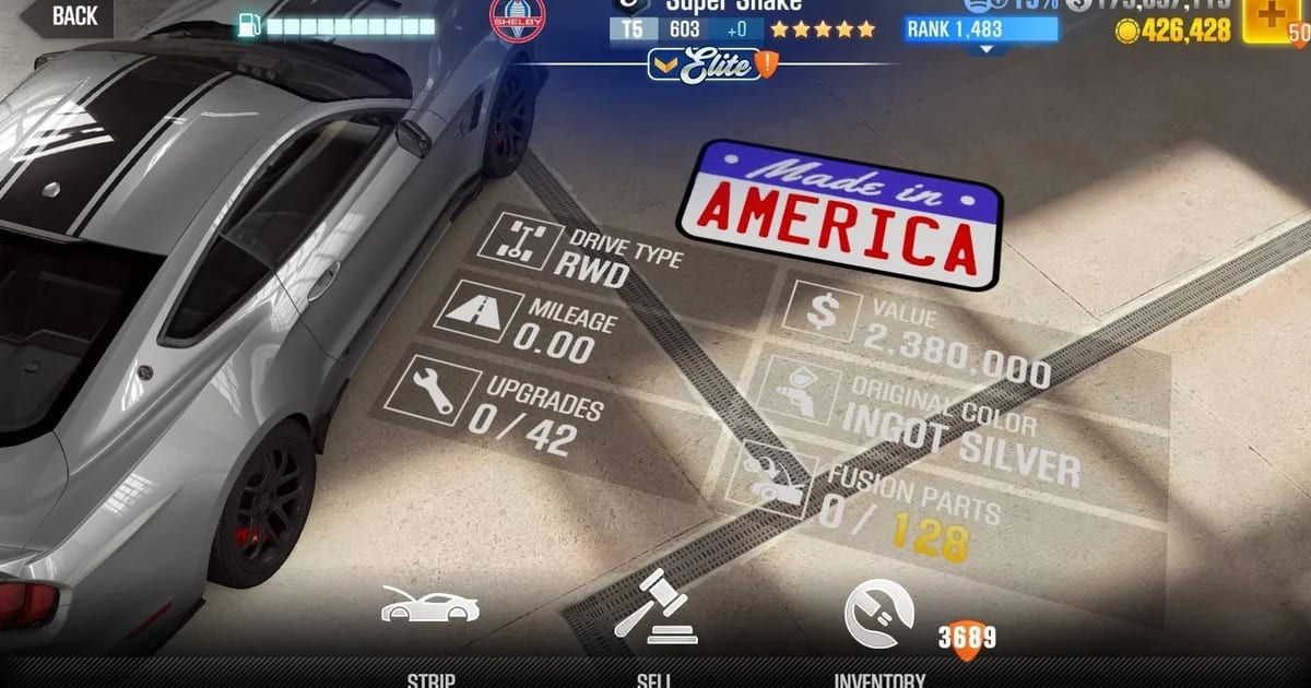 CSR2 Shelby Super Snake 2024 Tune - 5 Purple Stars (2026)