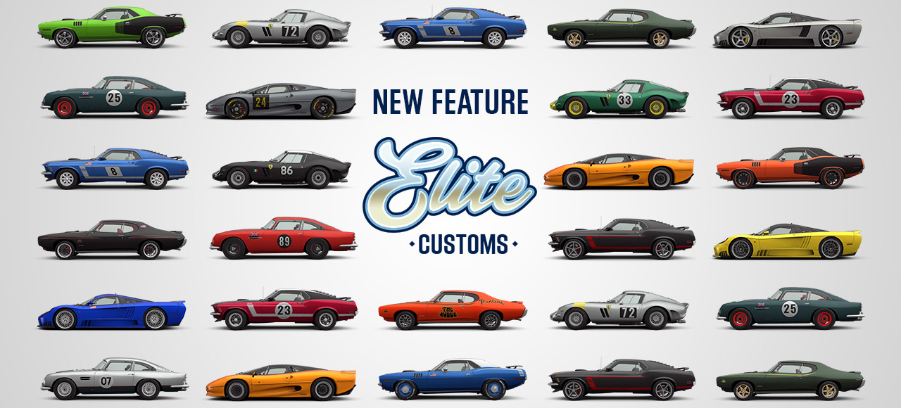 NEW FEATURE COMING SOON: ELITE CUSTOMS