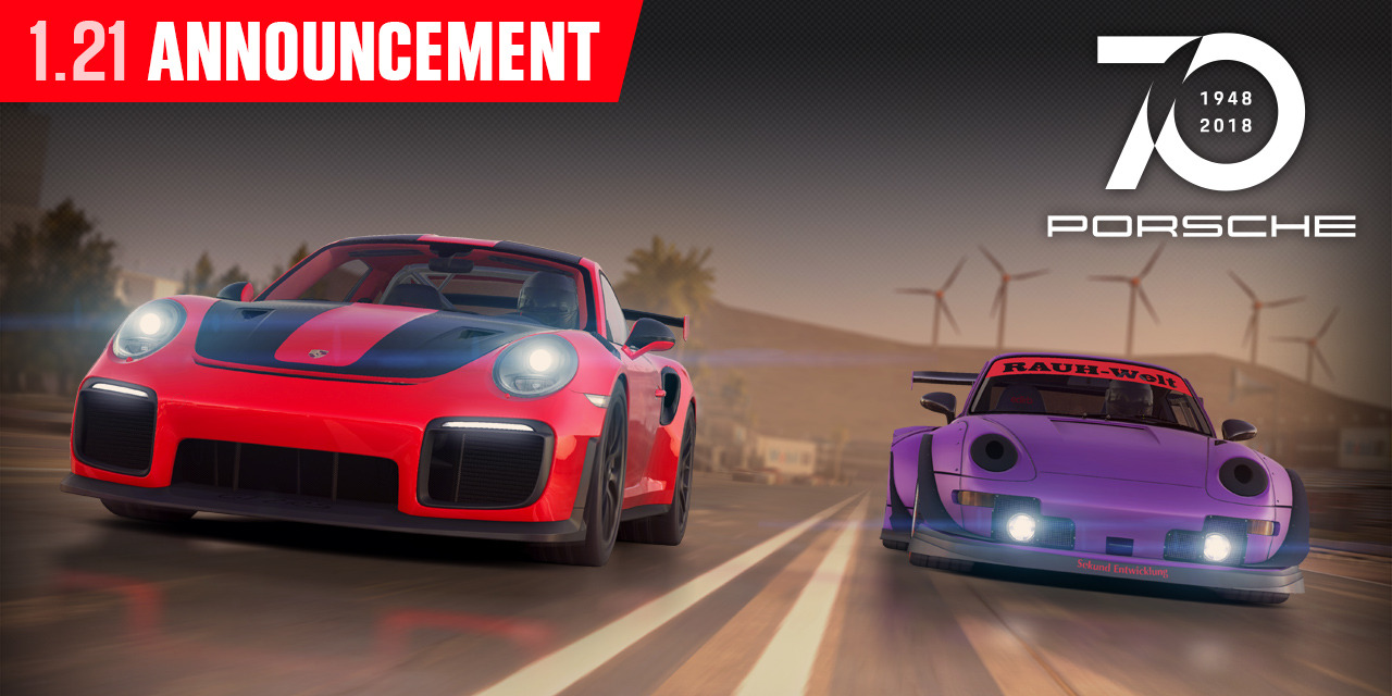 UPDATE 1.21 - PORSCHE 70TH AND MORE