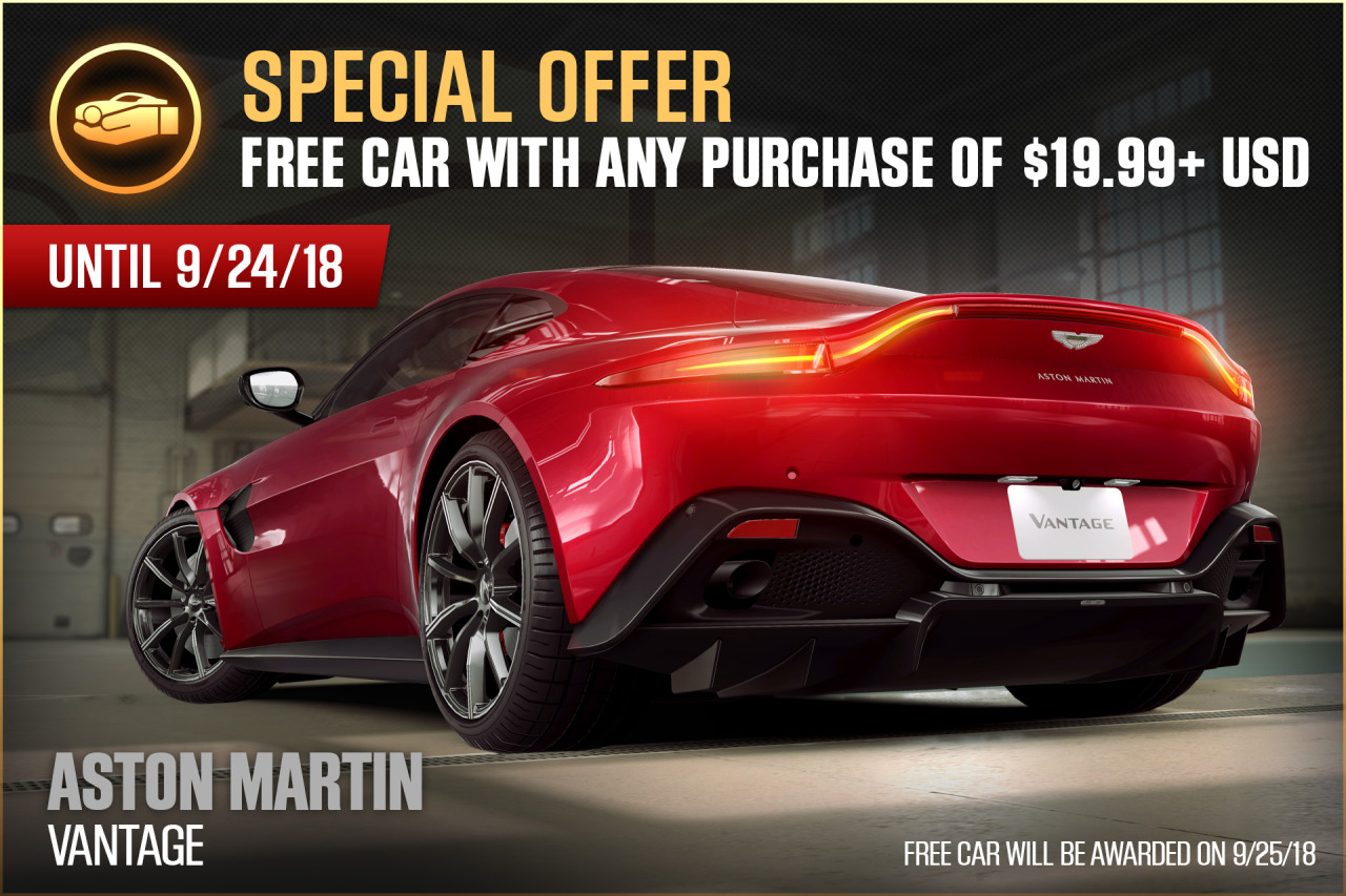 HERE’S YOUR CHANCE TO GET AN ASTON MARTIN VANTAGE