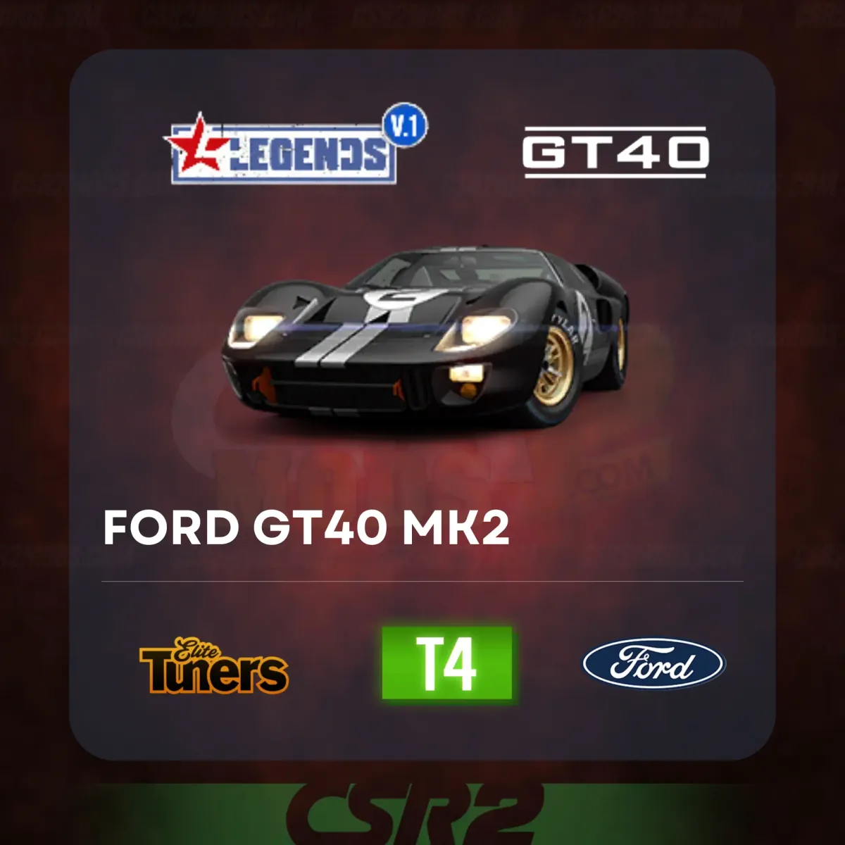 CSR2 maxed car