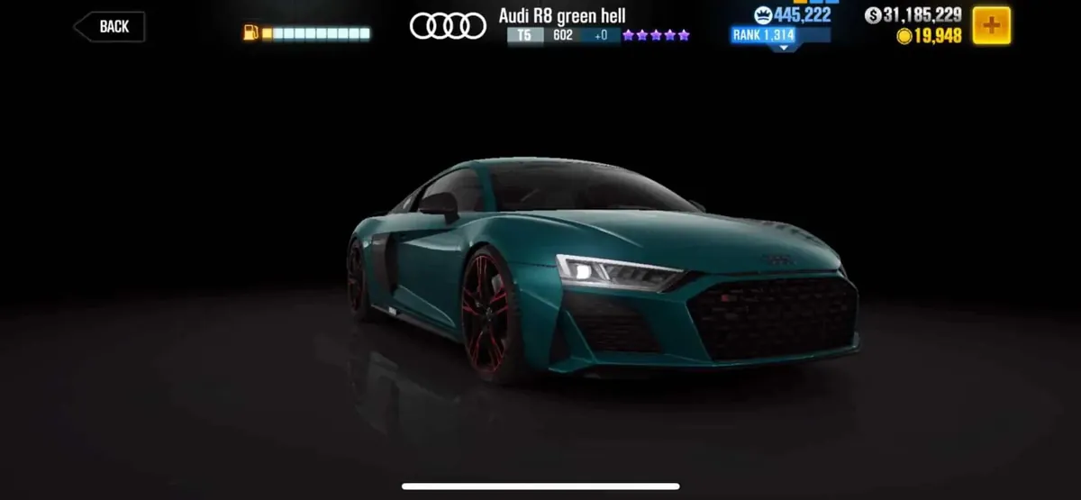 CSR2 The Audi R8 Green Hell Season 175 in CSR2