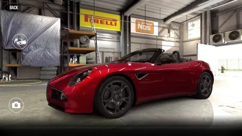 CSR2 Alfa Romeo 8C Spider Season 108 Prize Car